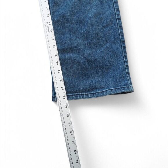 T.K. Axel Slim Boot Distressed Paint Splatter Medium Wash Jeans Men's 34 x 30 - Picture 10 of 12